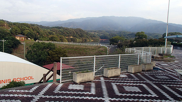 ロッジ方面の眺め